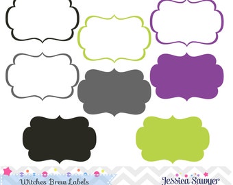 INSTANT DOWNLOAD, halloween labels for personal and commercial use