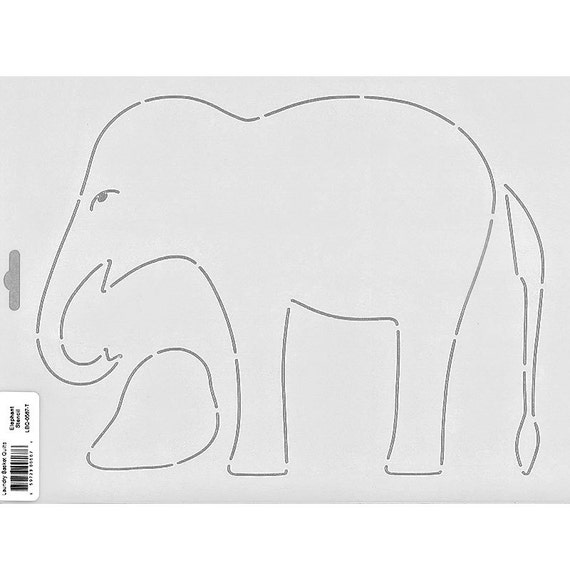 NOTION: ELEPHANT STENCIL Layer Cake Friendly by Laundry