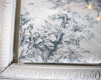 Very nice french fabric style Marie Antoinette Madame Pompadour shabby chic