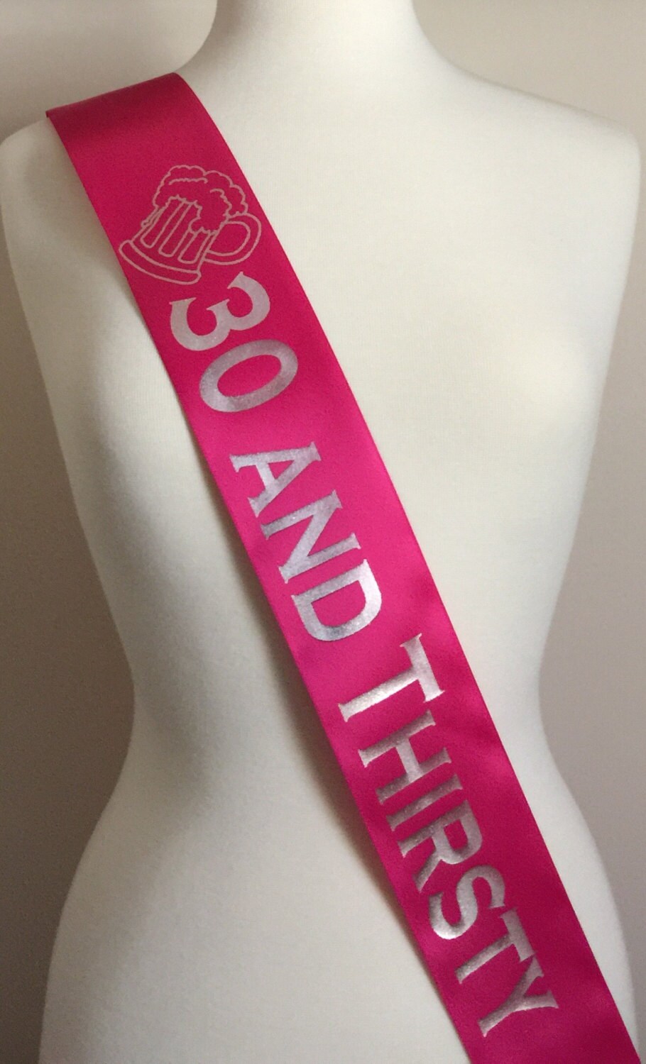 New Birthday Sash Birthday Party Sash Birthday Sash 30th