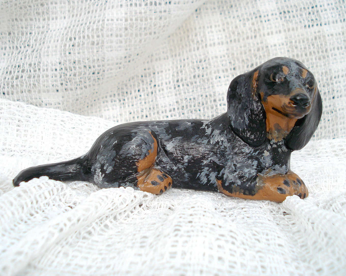 dapple dachshund figurines