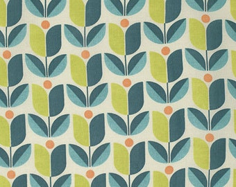 Flora Tulips in Eucalyptus by Joel Dewberry for Free Spirit Fabrics- Half Yard or By the Yard