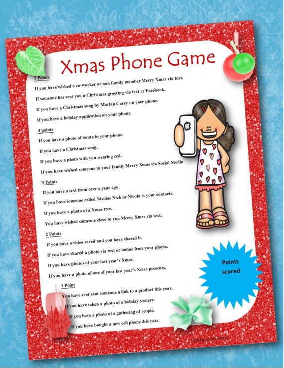 Free Printable Christmas Party Games For Large Groups - Printable Templates