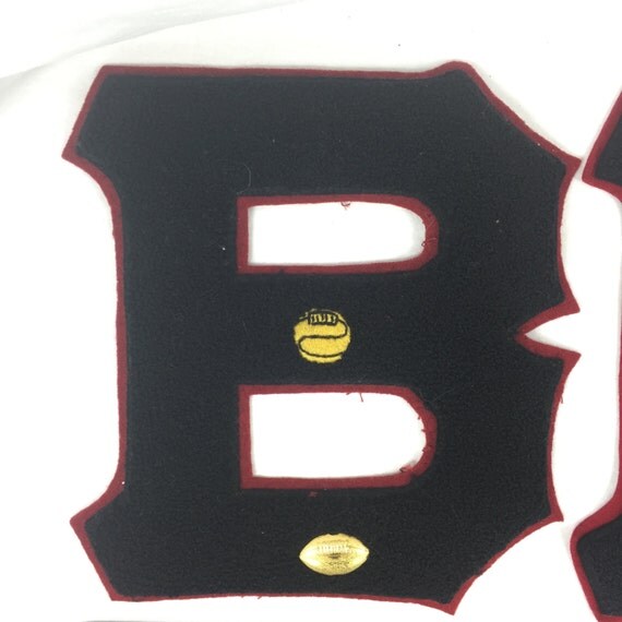 1 Letterman Jacket Patch Letter B 1960's