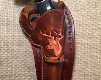 Custom Holster, leather, handmade, handtooled