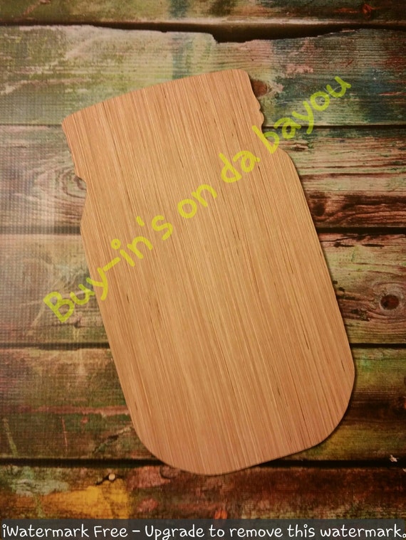 Wooden door hanger blanks