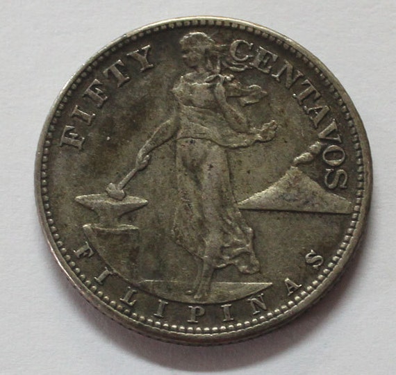 What Is A 1944 5 Centavos Filipinas Worth 1944-s Fifty Centavos Filipinas Coin sku 925n14
