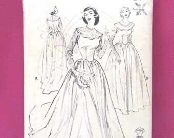 Wedding gown pattern | Etsy