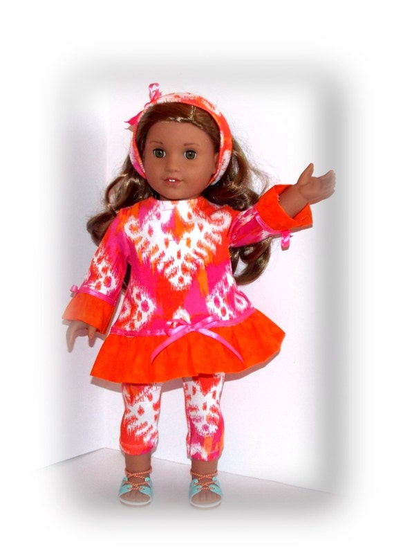 American Made 18 Girl Doll Clothes Hippie