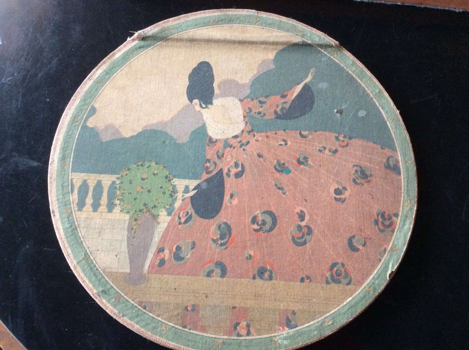 Victorian Desk Pad Ink Blotter