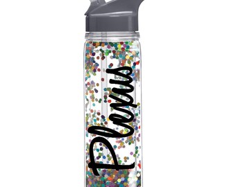 PLEXUS Glitter Loop Sport Bottle 18 oz.