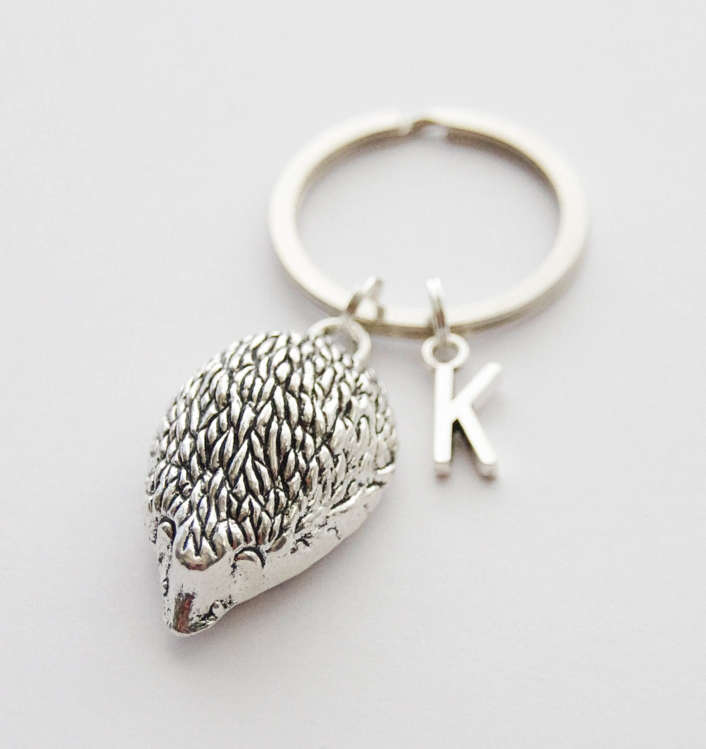 steiff hedgehog keyring
