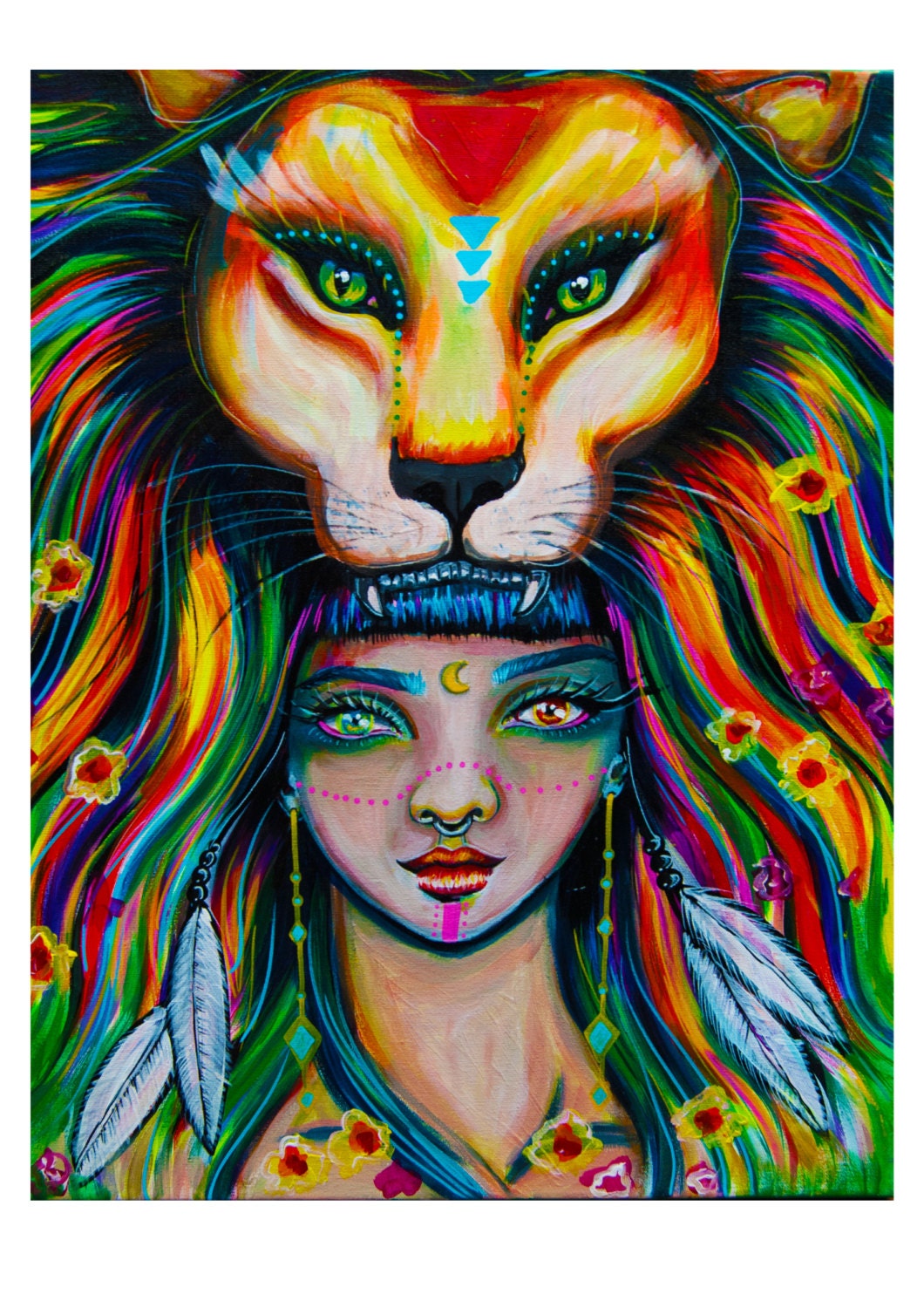 LEO LIONESS Zodiac Goddess Series