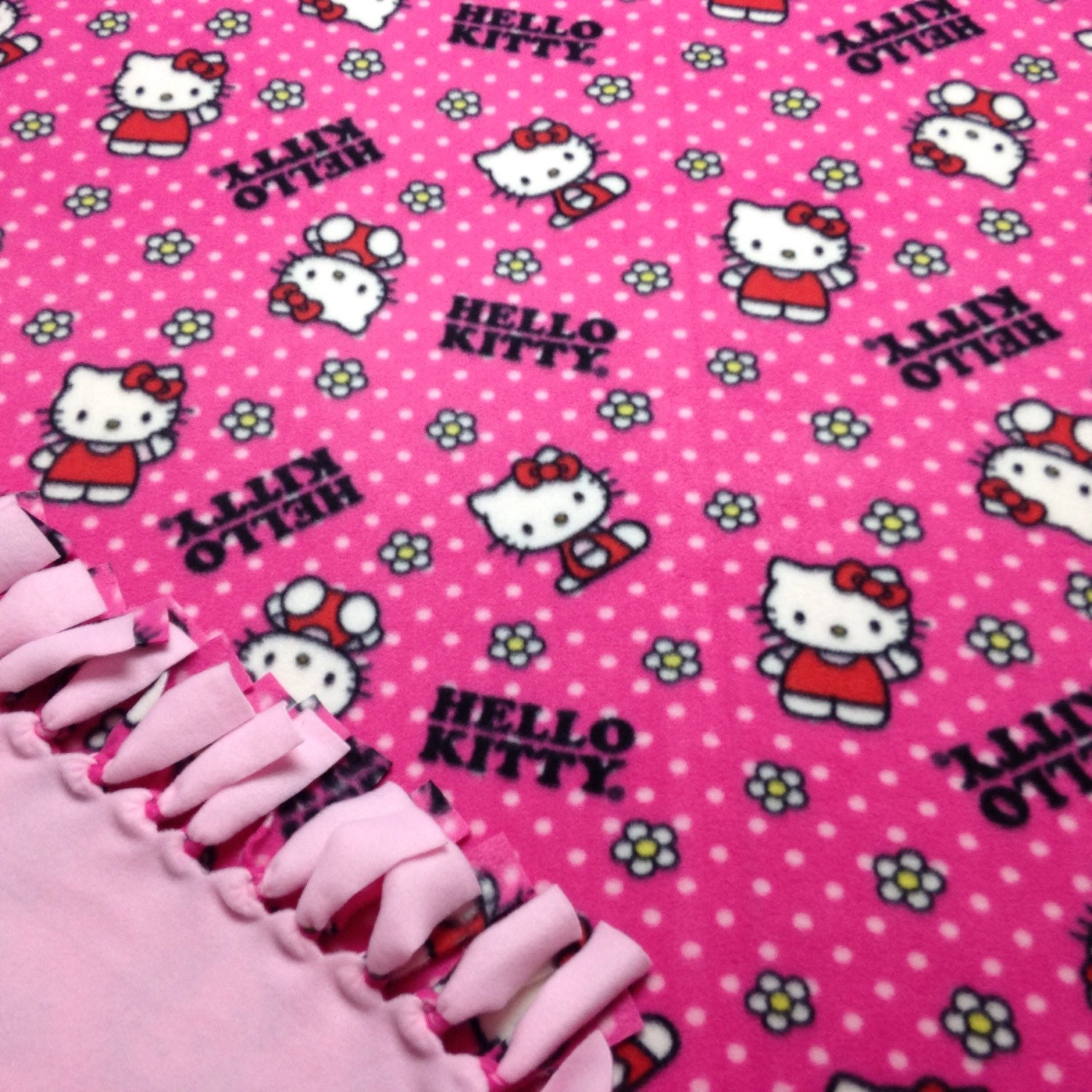 Hello Kitty BlanketNo Sew Fleece BlanketLarge