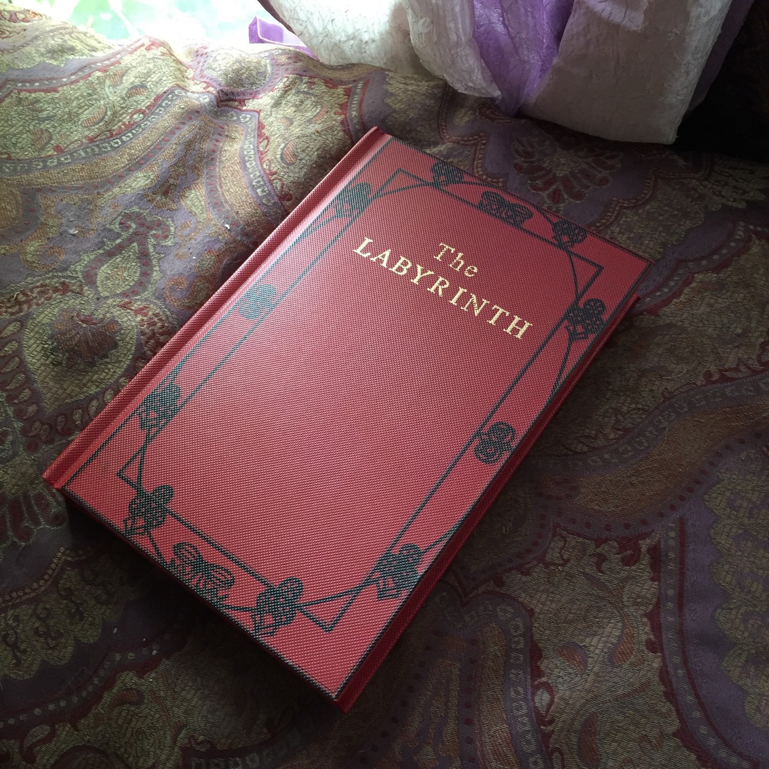 Labyrinth Book Journal Sketchpad by AnEnchantedFate on Etsy