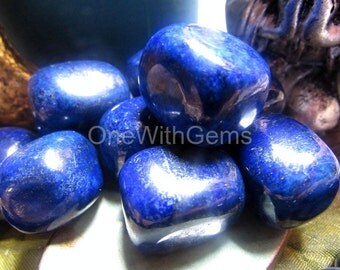 High Grade Lapis Lazuli Stone, A+ Quality, Enlightenment, Relieves Anger, Negative Thoughts, Opens The Channels To Connect To Your Angels