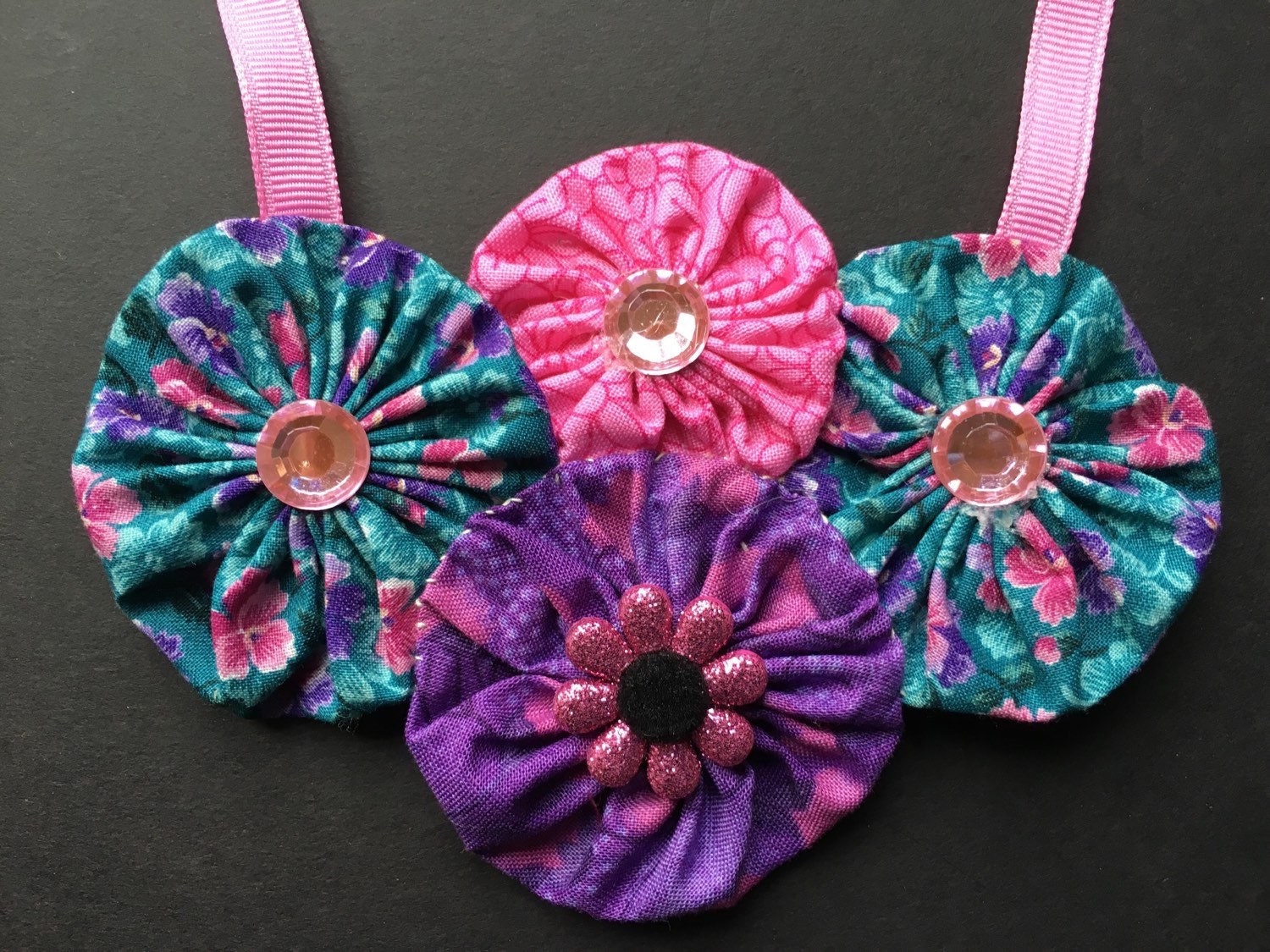 Yo yo necklace yoyo necklace by Bowsbandsandbabies on Etsy