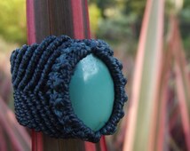 Unique macrame ring related items | Etsy