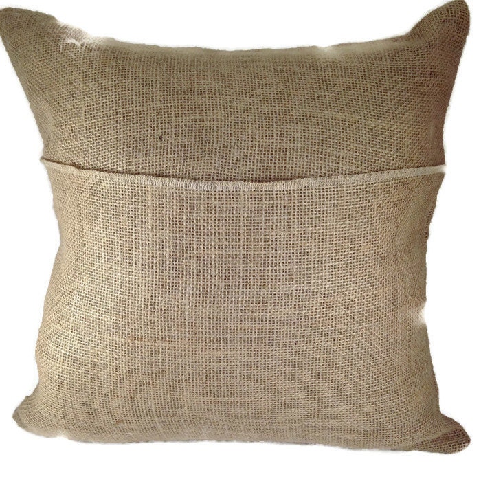 Burlap pillow cover / Blank burlap pillow cover / Pillow cover