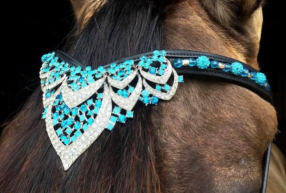 Oko Konia Fancy Scallop Browband Unique Bling For Your Horse