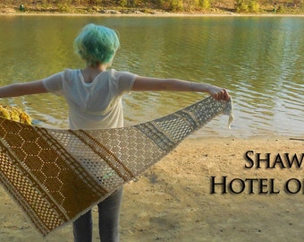 Hotel of Bees shawl pattern