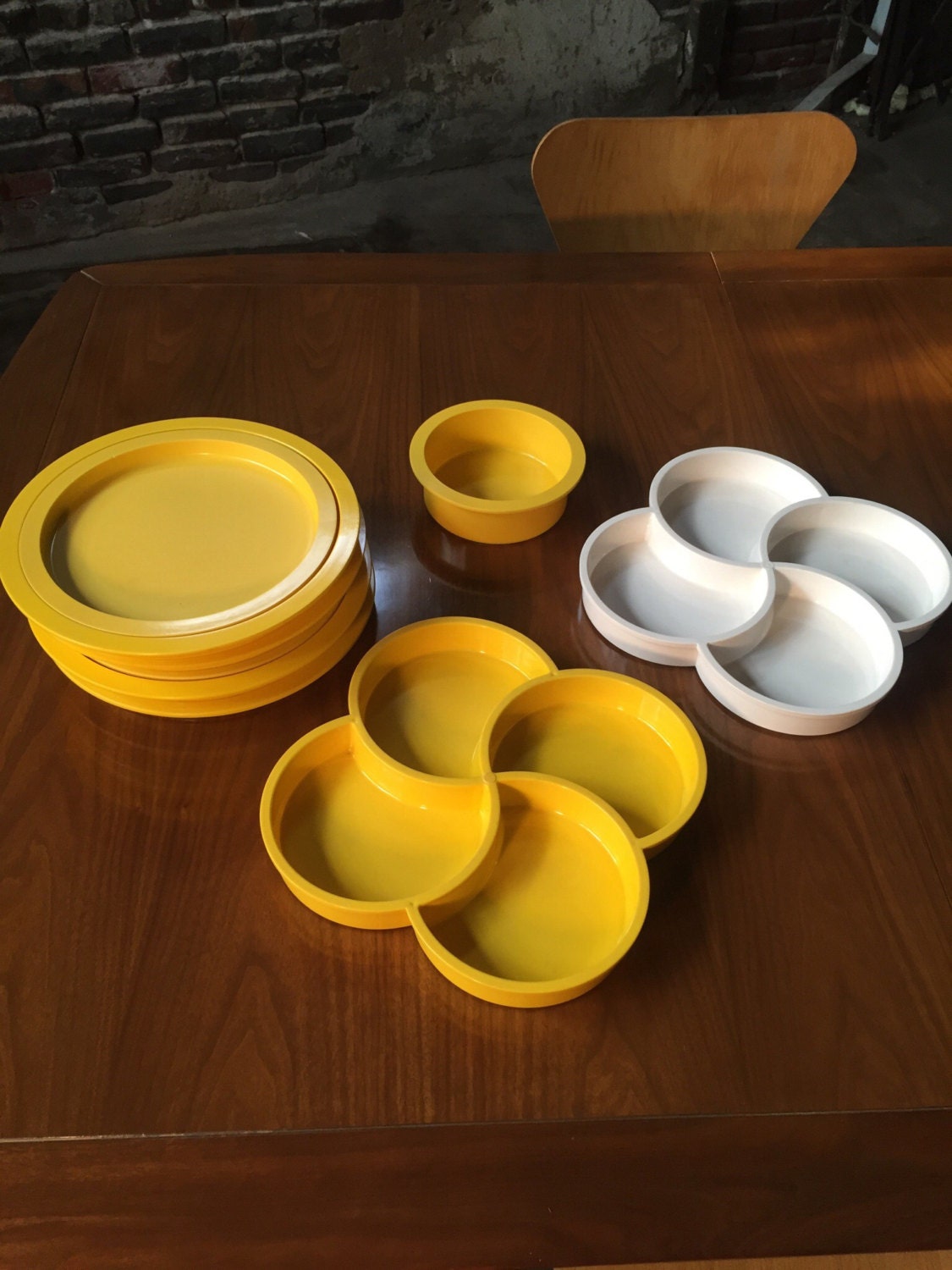 Dansk plateware Danish modern serving set mid century plate