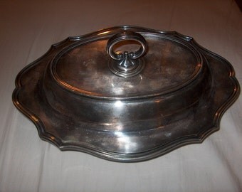 Vintage Silverplate Entree, Serving, WAS 25.00 - 50% = 12.50