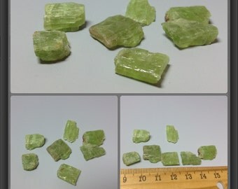 Green Kyanite 7 stones