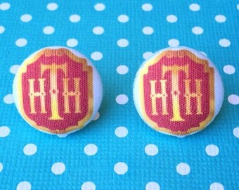 Handmade "Hotel Tower of Terror" Hollywood Tower Terror Inspired Logo Earrings - Twilight Zone
