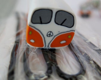 Fresh polymer clay bus /bulli cane