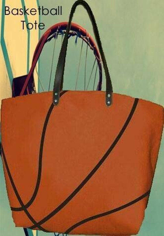 Basketball Tote Bag