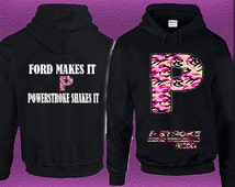 pink powerstroke hoodie