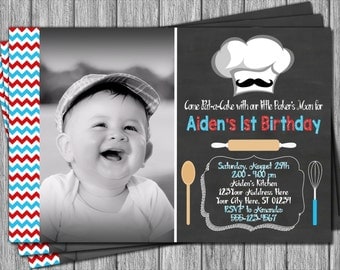 Twinkle Twinkle Little Star Birthday Invitation by PuggyPrints
