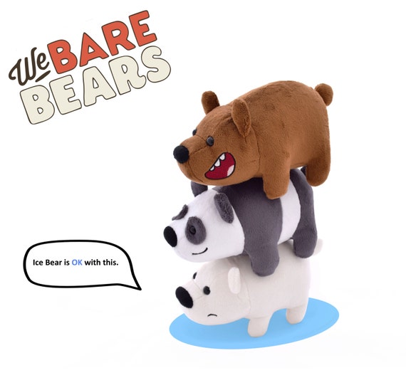 charlie we bare bears plush