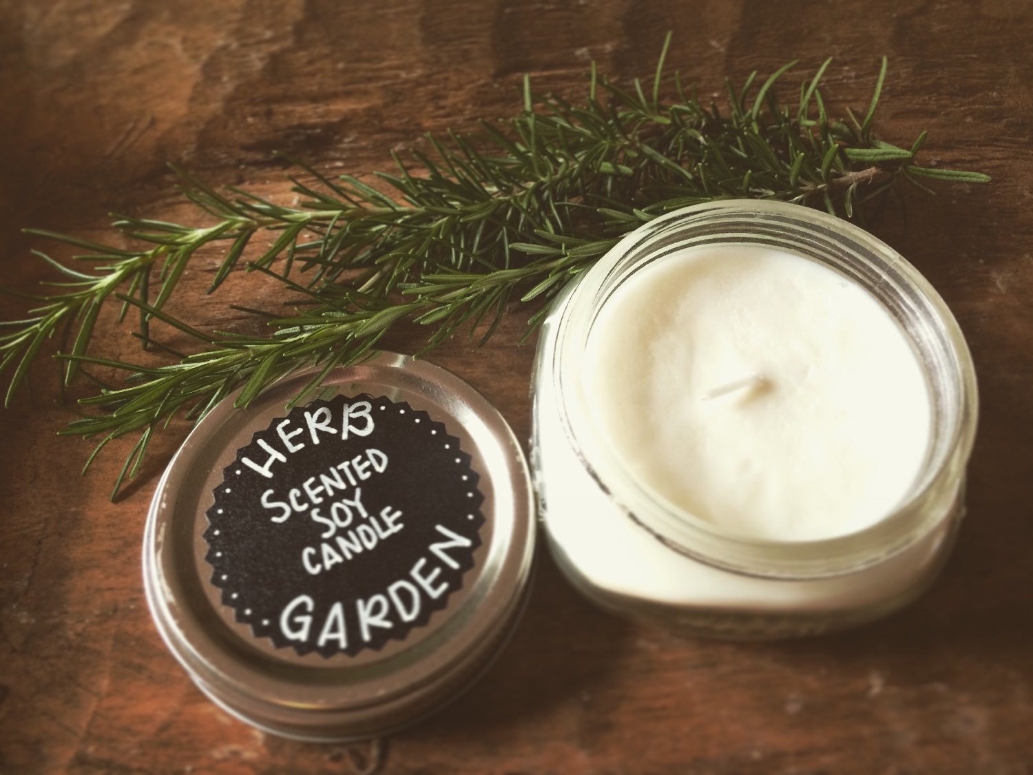 Candle / Herb Garden / Scented Soy Candle / Fragrant candle