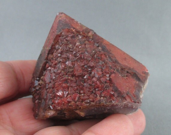 red amethyst gemstone