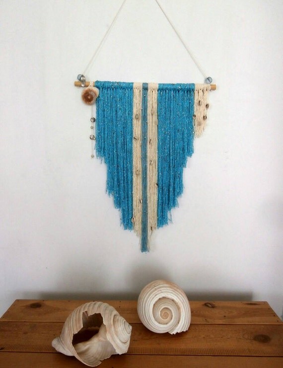 Wall Tapestry for Boho beach decor Sea shell decor Bohemian