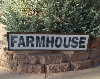 Farmhouse Sign, Farmhouse Decor, Farmhouse Kitchen, Farmhouse Signs, Wooden Sign, Custom Wood Sign, Kitchen Sign, Framed Wood Sign