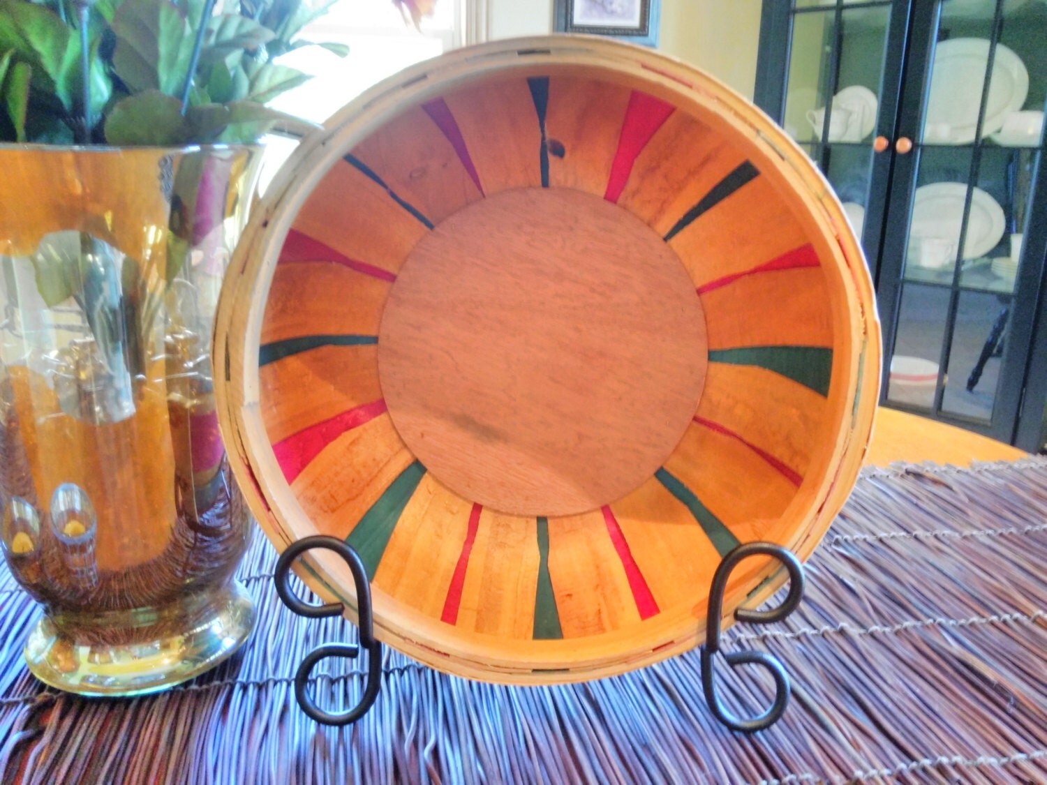 Display stand large bowl rack large bowl holder large bowl