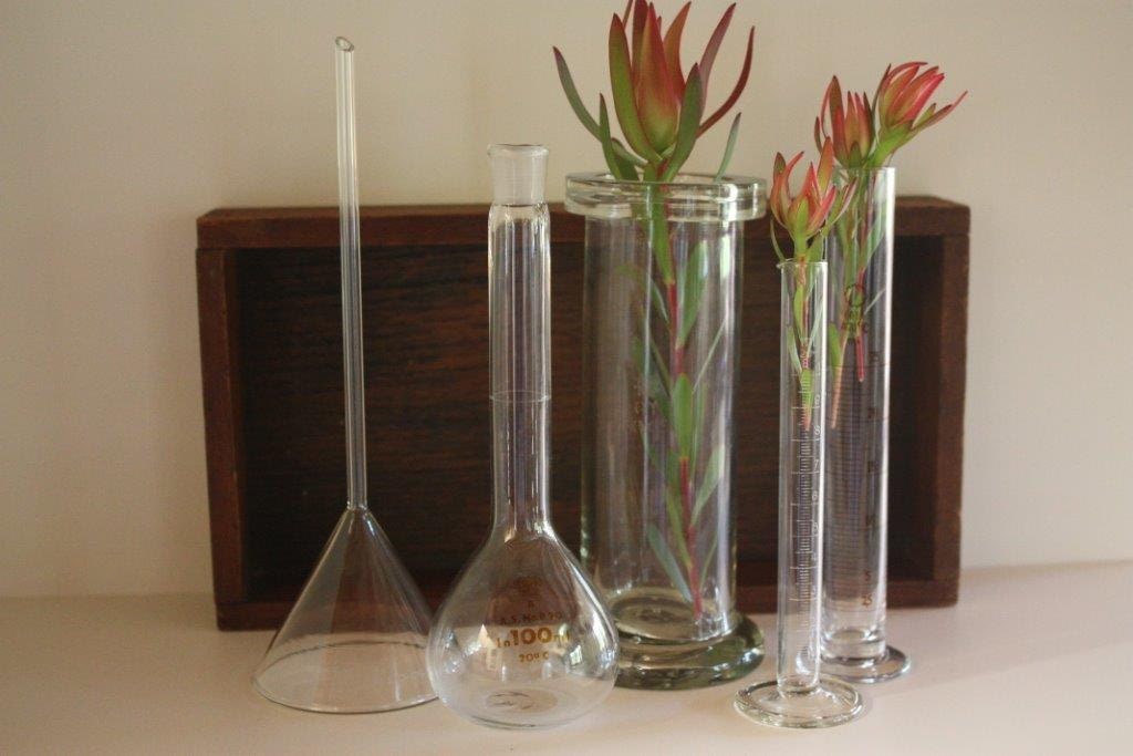 SALE Vintage Laboratory Glass Instant Collection