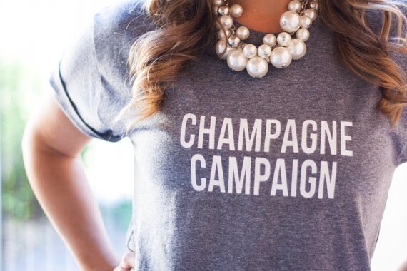 champagne campaign shirt