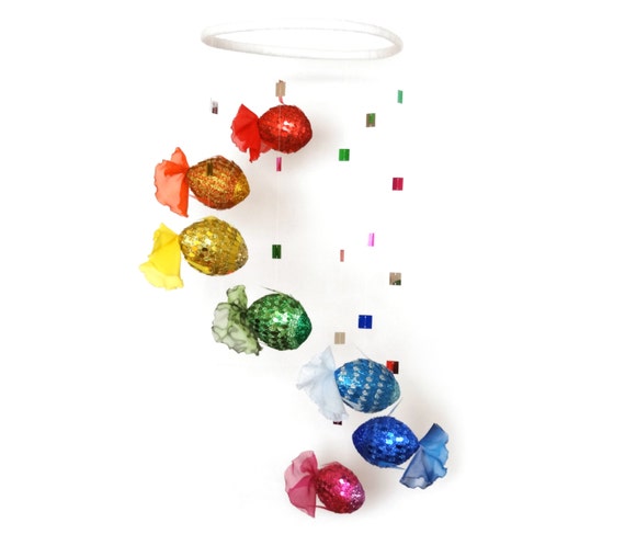 Babymobile Handys hängen Baby Kinderzimmer von AnnushkaHomeDecor