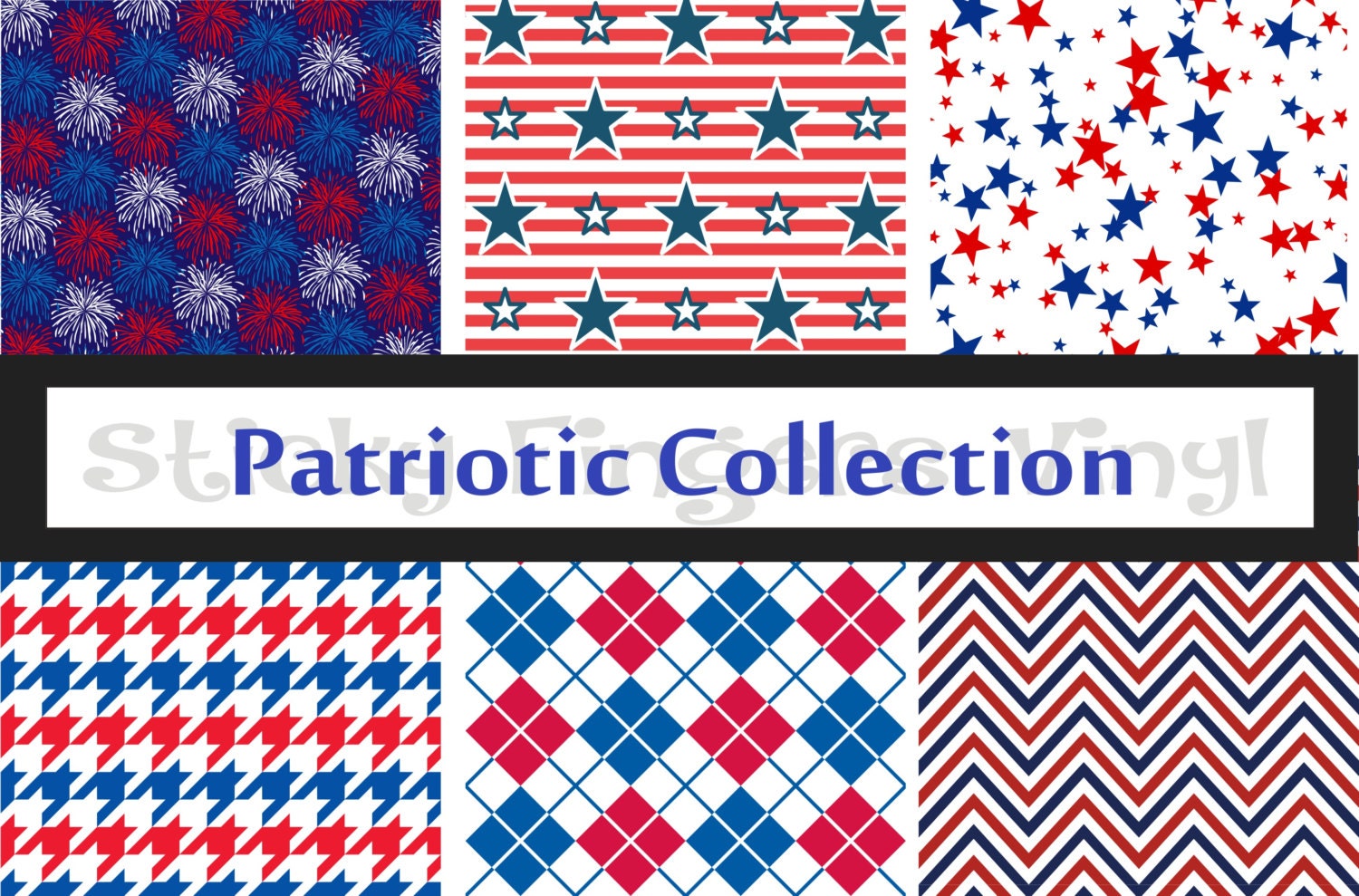 ORACAL Adhesive Permanent Vinyl Patriotic American Flag