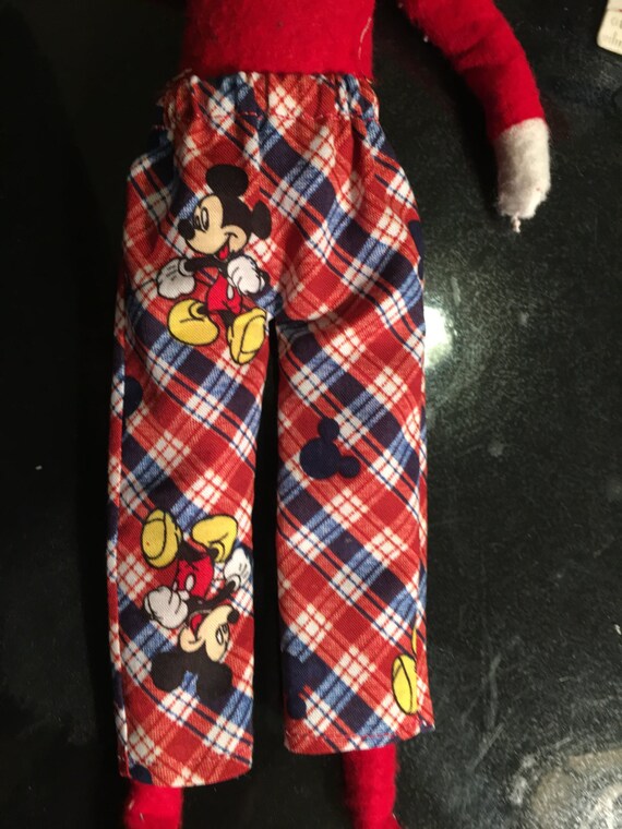 Red White and Blue Mickey Mouse Pants by Christmas Shelf