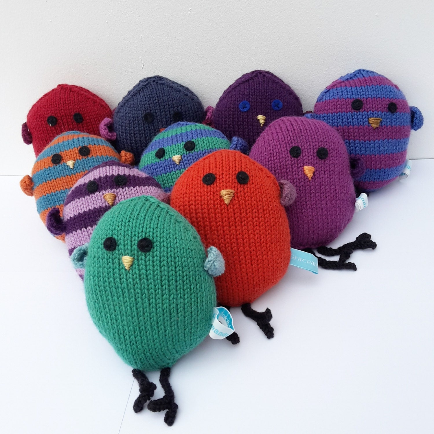 Bird knitting pattern