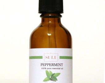 100% Pure and Natural Organic Peppermint Essential Oil