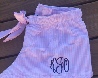 monogrammed oxford shirt