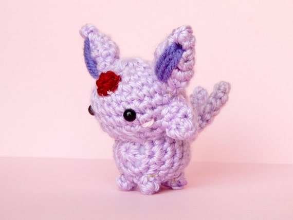 Items similar to Espeon Amigurumi - Espeon Plush ...