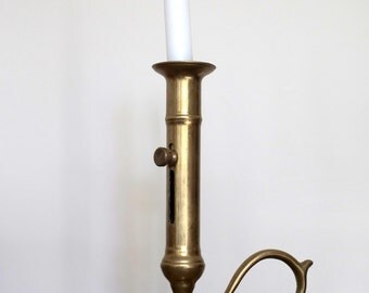 Candle holder in hand