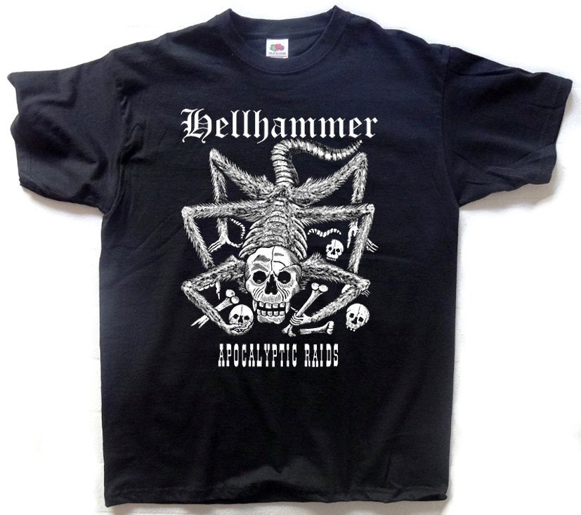 Hellhammer T-SHIRT Apocalyptic Raids Unisex Adults Celtic